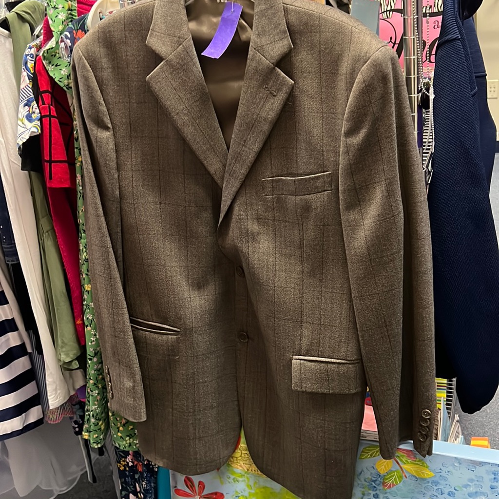 Joseph And Feiss Brown Blazer Size 42